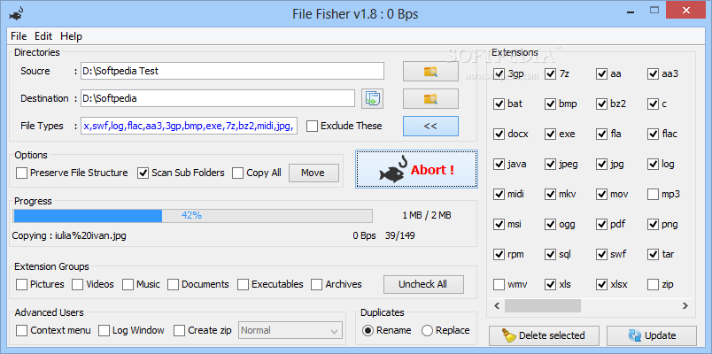 File Fisher 1.8.1