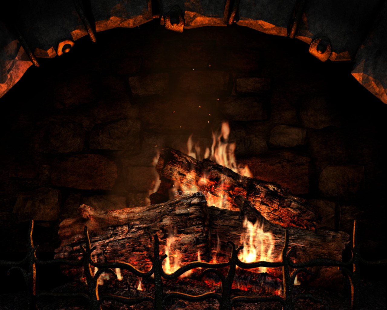Free Download Fireplace 3D Screensaver 3.1 Build 19 - Turn your computer screen into a virtual fireplace with this neat screensaver that will make y...