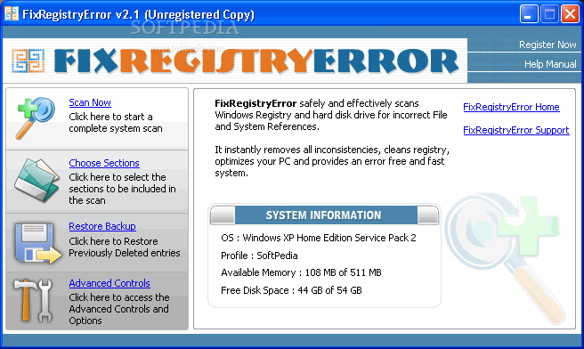 Скачать Кряк Error Fix 4.8