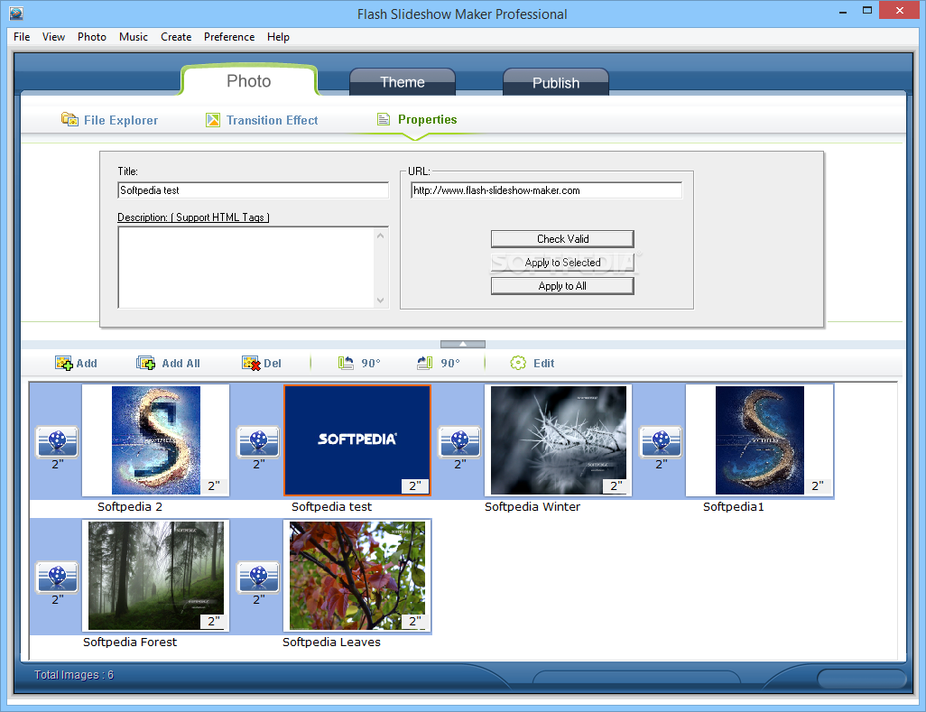 Flash Slideshow Maker Software
