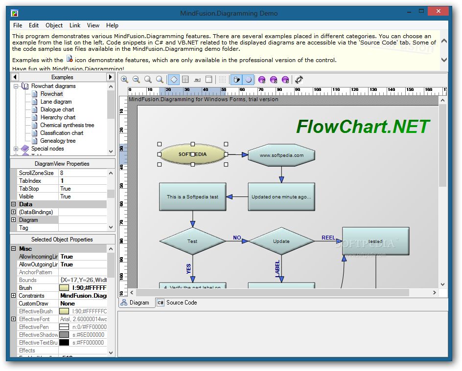FlowChart.NET 5.8
