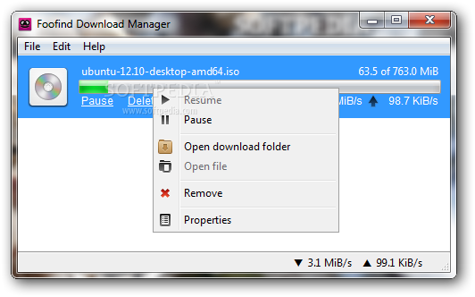 Foofindع0.1-20130124_Foofind Download Manager 0.1-20130124
