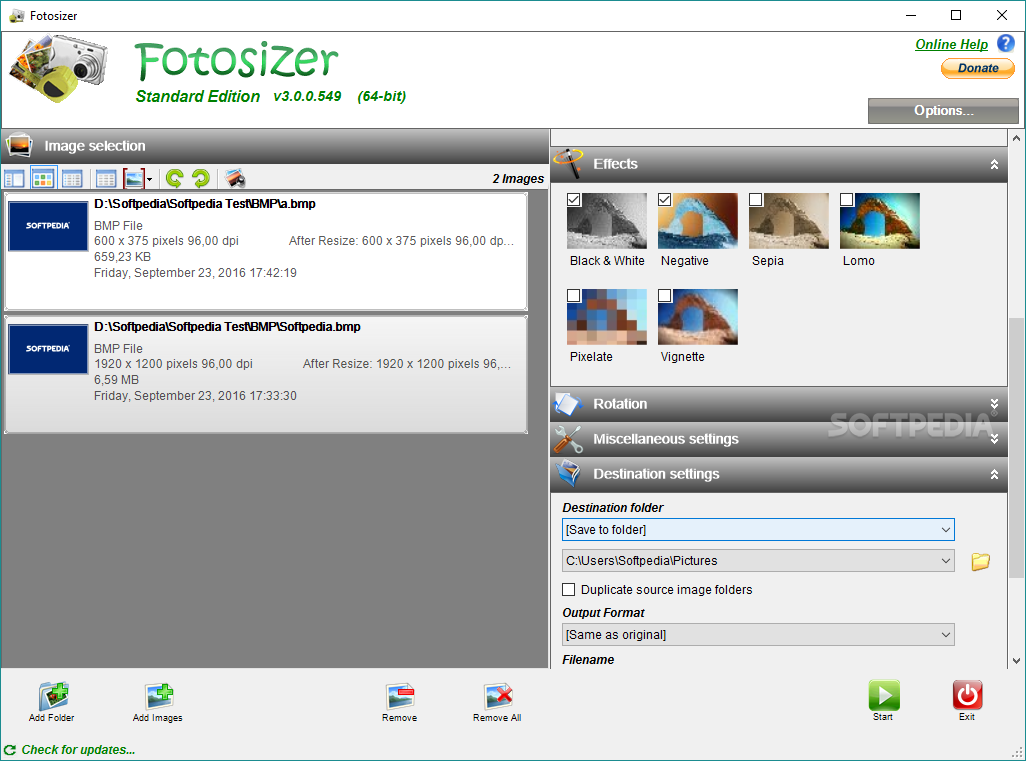 برنامج Fotosizer 1.38.0.528 لتصغير وتكبير الصور مع الحفاظ على الجودة