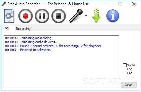 برنامج تسجيل المكالمات Free Audio Recorder 6.2.8 Free-Audio-Recorder-
