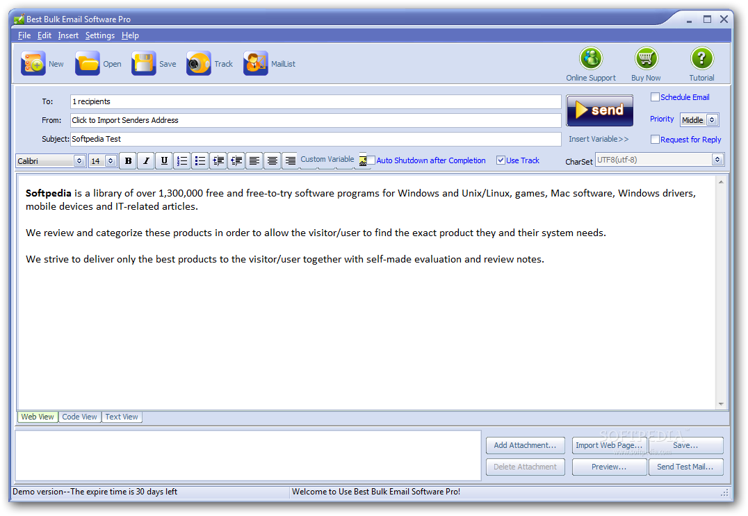 BBmailʼӪǰΪѵʼȺ7.5.8_BBmail Email Marketing Software (formerly Free Best Bulk Email Software) 7.5.8
