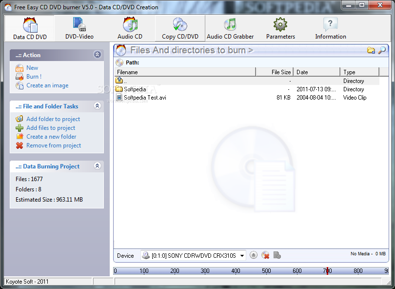 ѵEasy CD DVD¼5.1.0_Free Easy CD DVD Burner 5.1.0