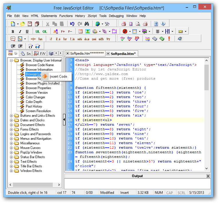 Javascript Editor Pro 5.1 Free Download