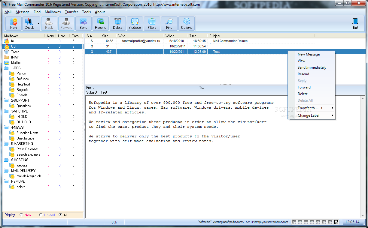 Windows Mail 6.0 Free Email Program