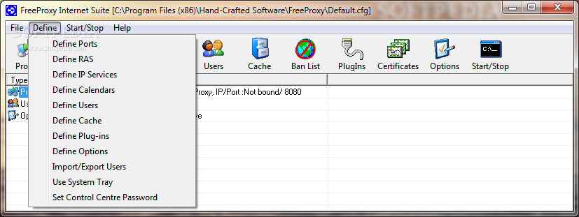    FreeProxy 4.10 Build 1751