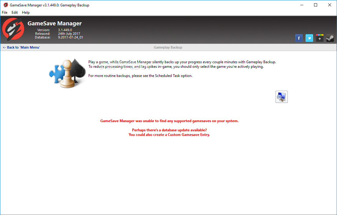 GameSave Manager screenshot 3