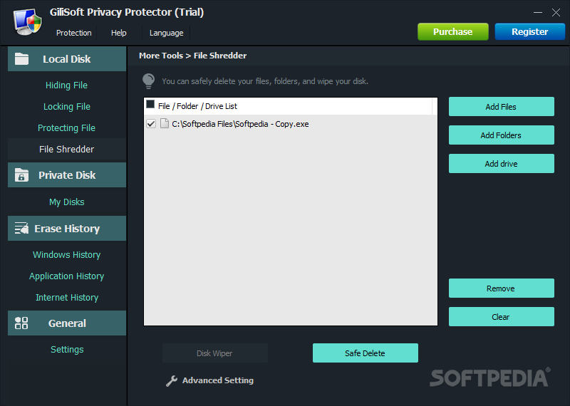 GiliSoft˽4.1_GiliSoft Privacy Protector 4.1