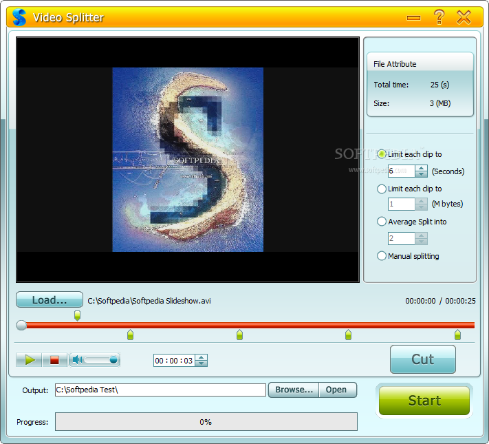 GiliSoftƵָ2.2_GiliSoft Video Splitter 2.2