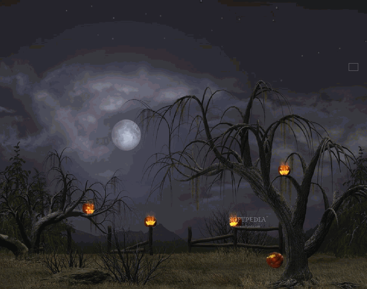 Screenshot 1 of Halloween Night - Animated Wallpaper