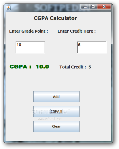 Cgpa Calculator Software Free Download