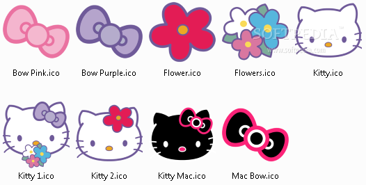 Hello Kitty Icons screenshot 1 - These are the adorable icons that will