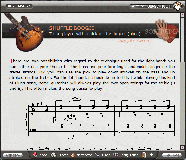 Screenshot 2 of How to play the guitar Vol3