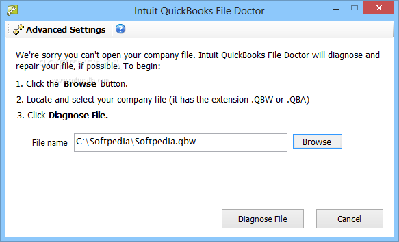 Intuit˾QuickBooksļҽ3.5.5.0_Intuit QuickBooks File Doctor 3.5.5.0