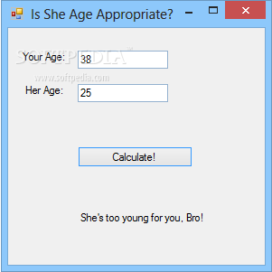 Is She Age Appropriate? 1.0.0.0 Alpha