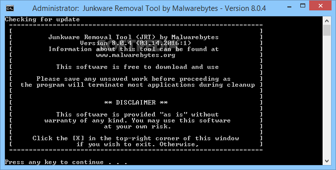 Junkwareɾ5.3.9_Junkware Removal Tool 5.3.9