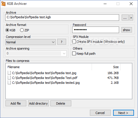 Kgb Archiver For Windows Vista