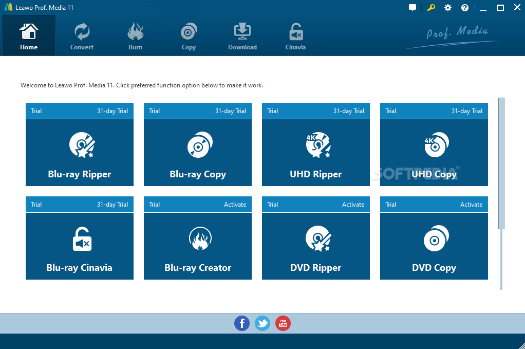 Leawo Total Media Converter - Video DVD Blu-ray
