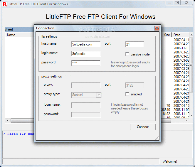 Program To Simulate Ftp Server