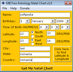 MBռǳͼ1.50_MB Free Astrology Natal Chart 1.50