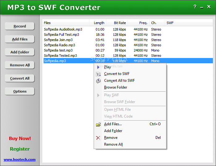 MP3 to SWF Converter - downloadcnetcom