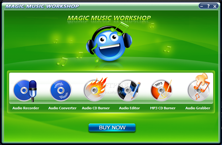 Magic Music Studio Pro - набор средств для работы с аудио файлами, содержит
