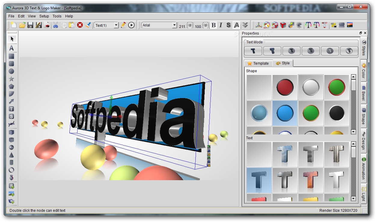 Aurora 3D Text & Logo Maker Download