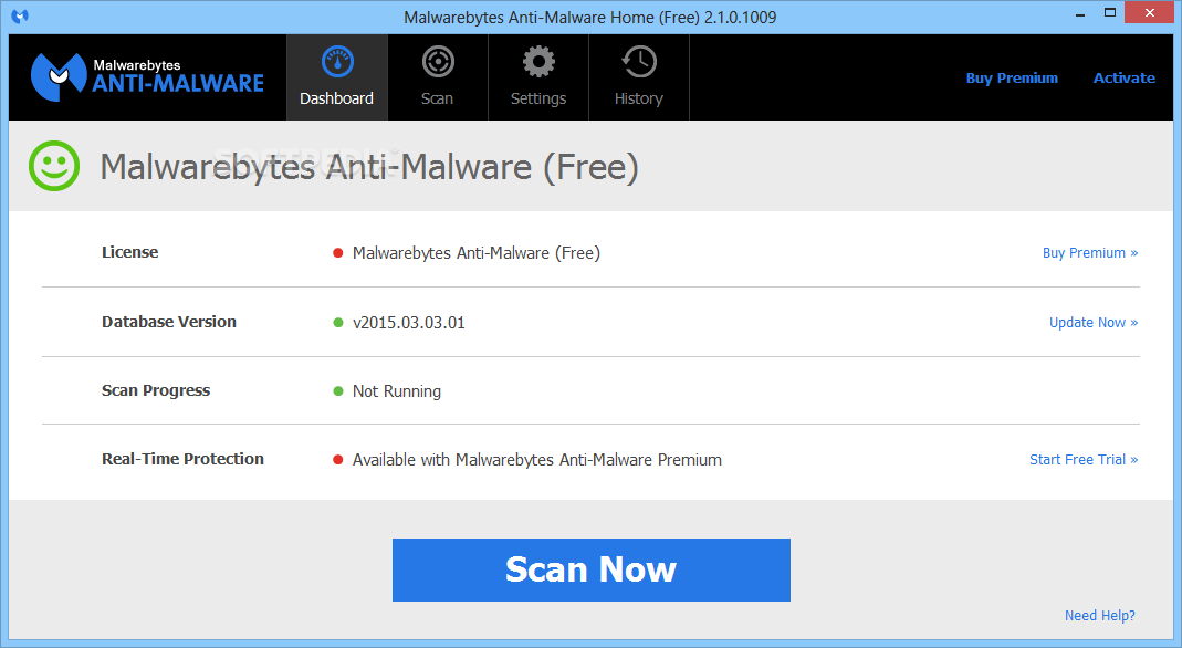  	 برنامج الحماية العملاق Malwarebytes' Anti-Malware 1.65 بآخر اصدار  Malwarebytes-Anti-Malware_1