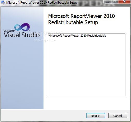 Microsoft report viewer 2008 redistributable for server 