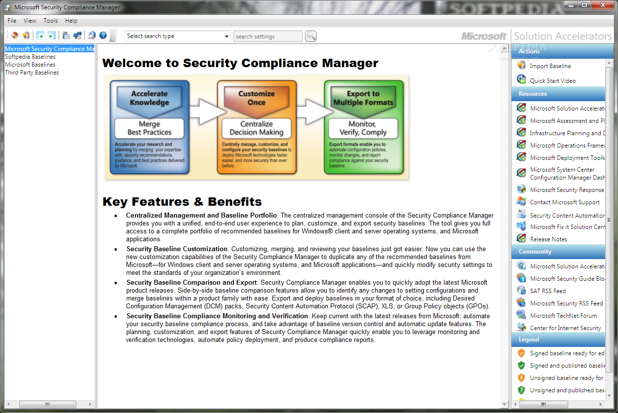 Security Compliance Manager 3.0 now.