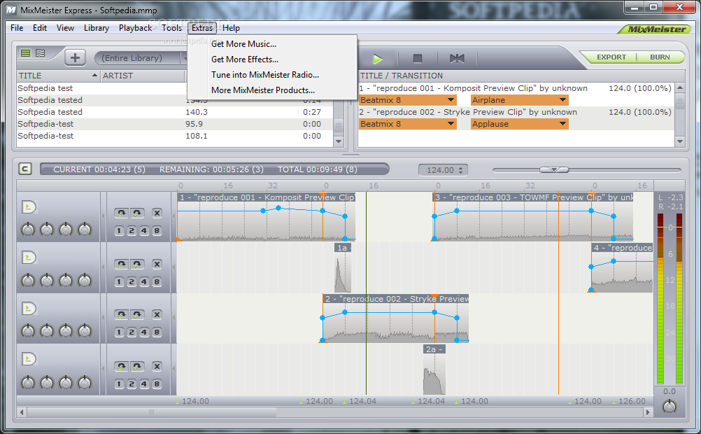 MixMeister Fusion V7.2.2 Craked DJ Mix Software Full Version