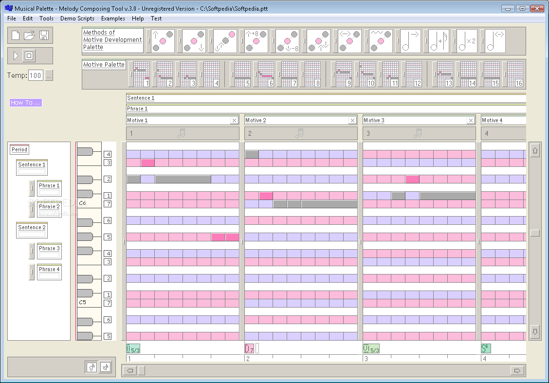 The Palette Melody Composing Tool 3.3.1.incl serial key or number