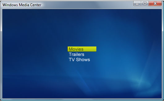 Windows Movie Player