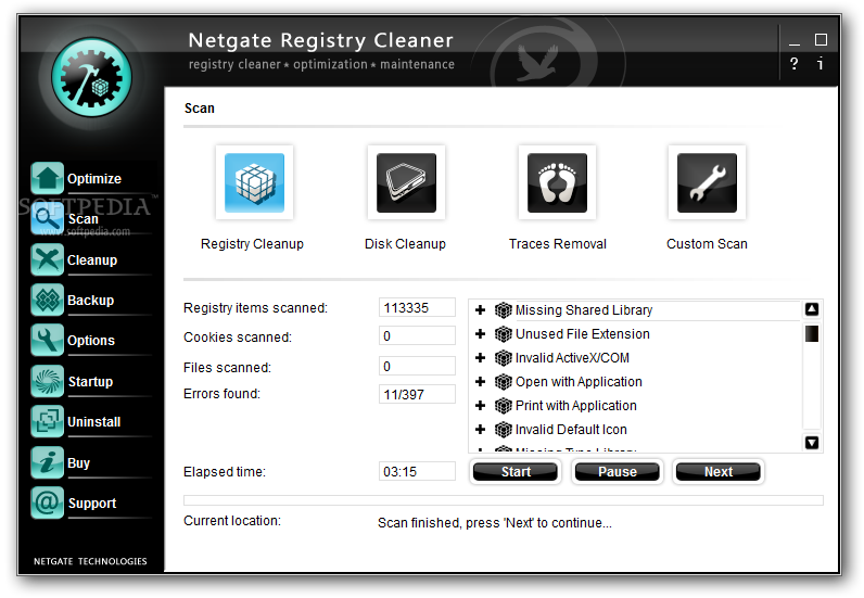 Kết quả hình ảnh cho NetGate Registry Cleaner