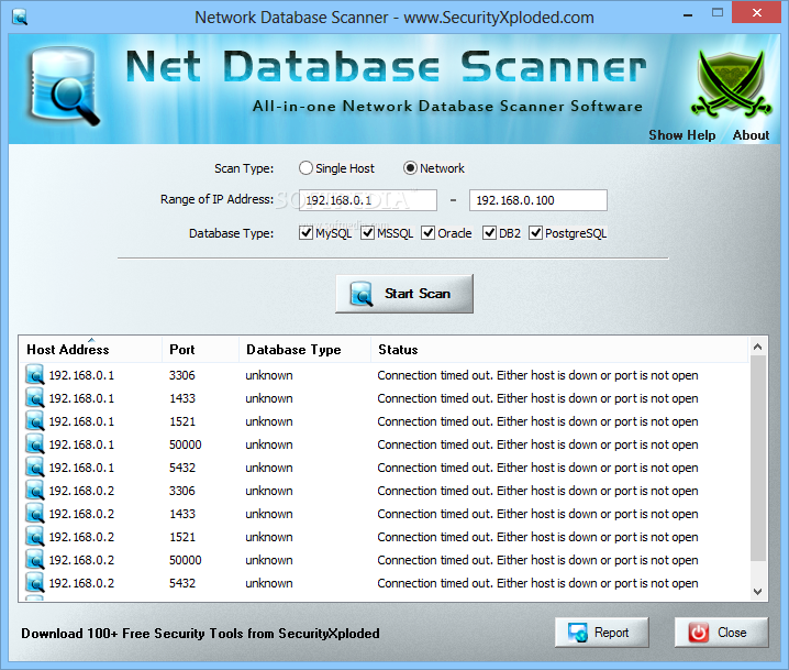 ݿɨ1.0_Network Database Scanner 1.0