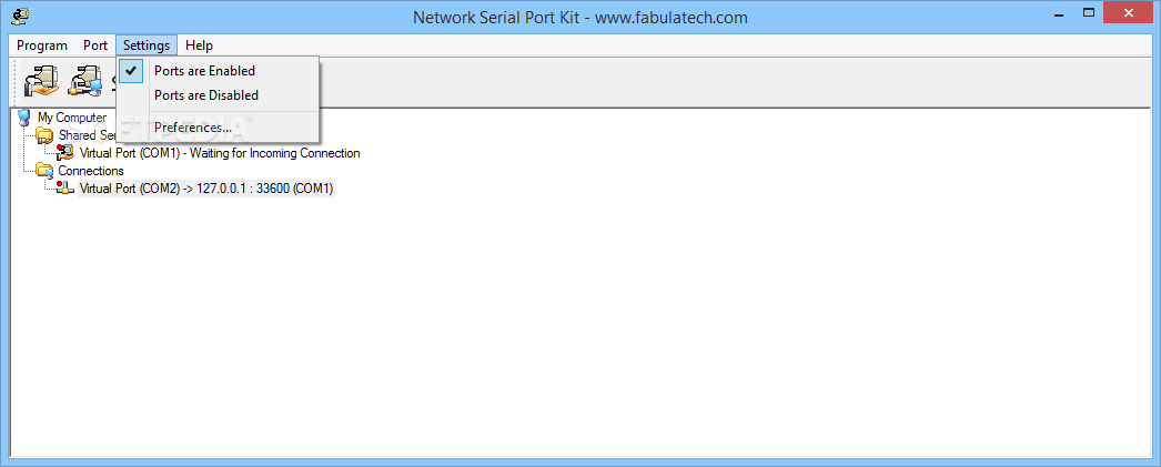 Network Serial Port Kit Download