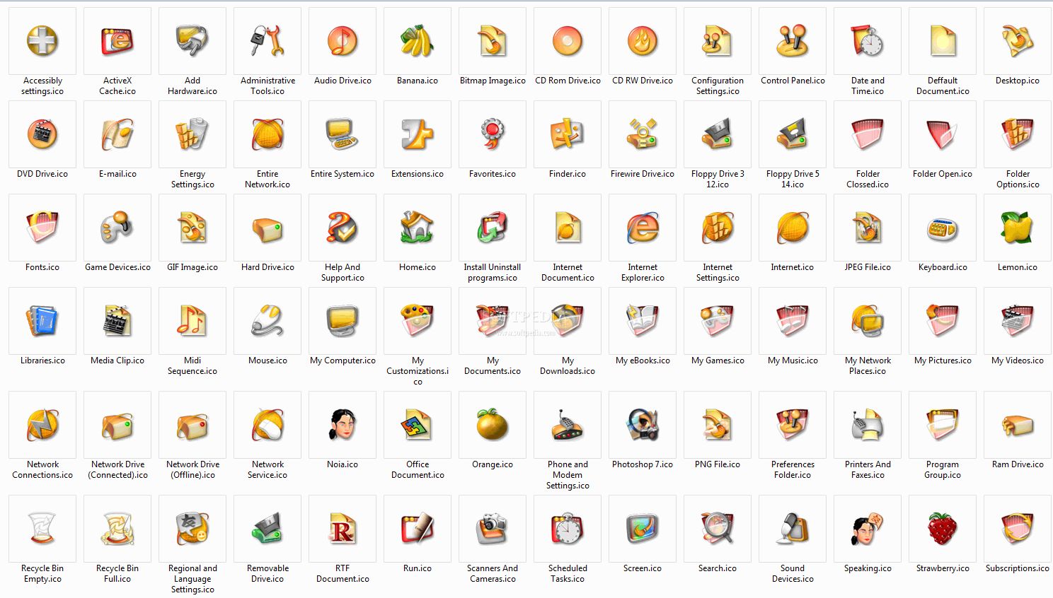 XP Artistic Icons Collection