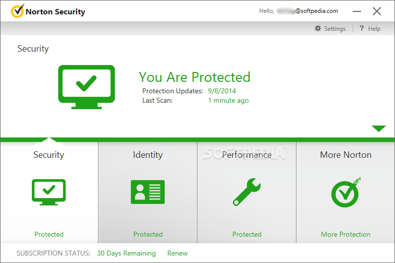 Norton Internet Security Screenshot - 2