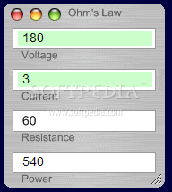ŷķɼ1.3_Ohm's Law Calculator 1.3