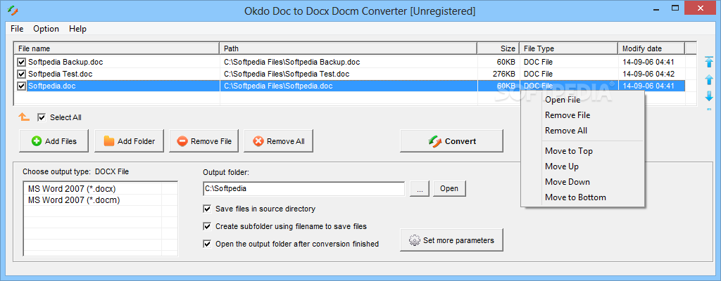 Microsoft Docx To Doc Converter