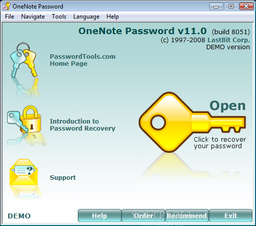 OneNote11.0汾80510_OneNote Password 11.0(build 80510)