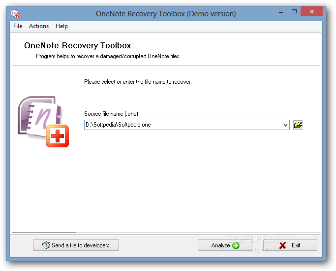 OneNoteĻָ2.0.0_OneNote Recovery Toolbox 2.0.0