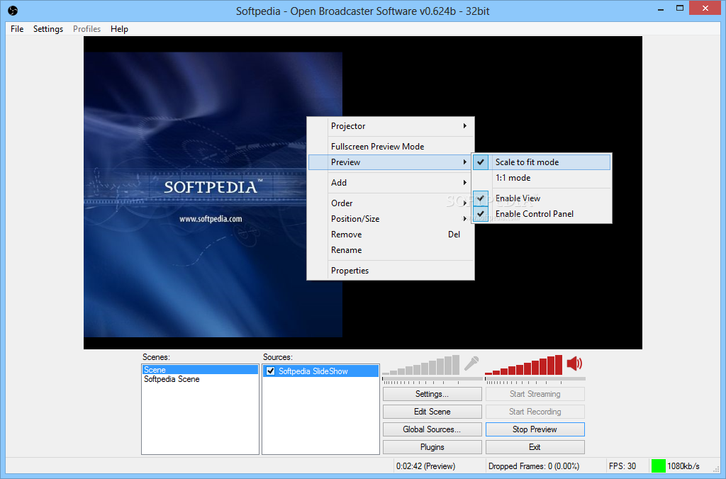 򿪲0.542/ 0.54.04_Open Broadcaster Software 0.542 Beta / 0.54.04 Test