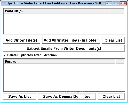 extract emails from writer documents, writer file email extractor, oo writer extract emails, extract emails from openoffice, ema