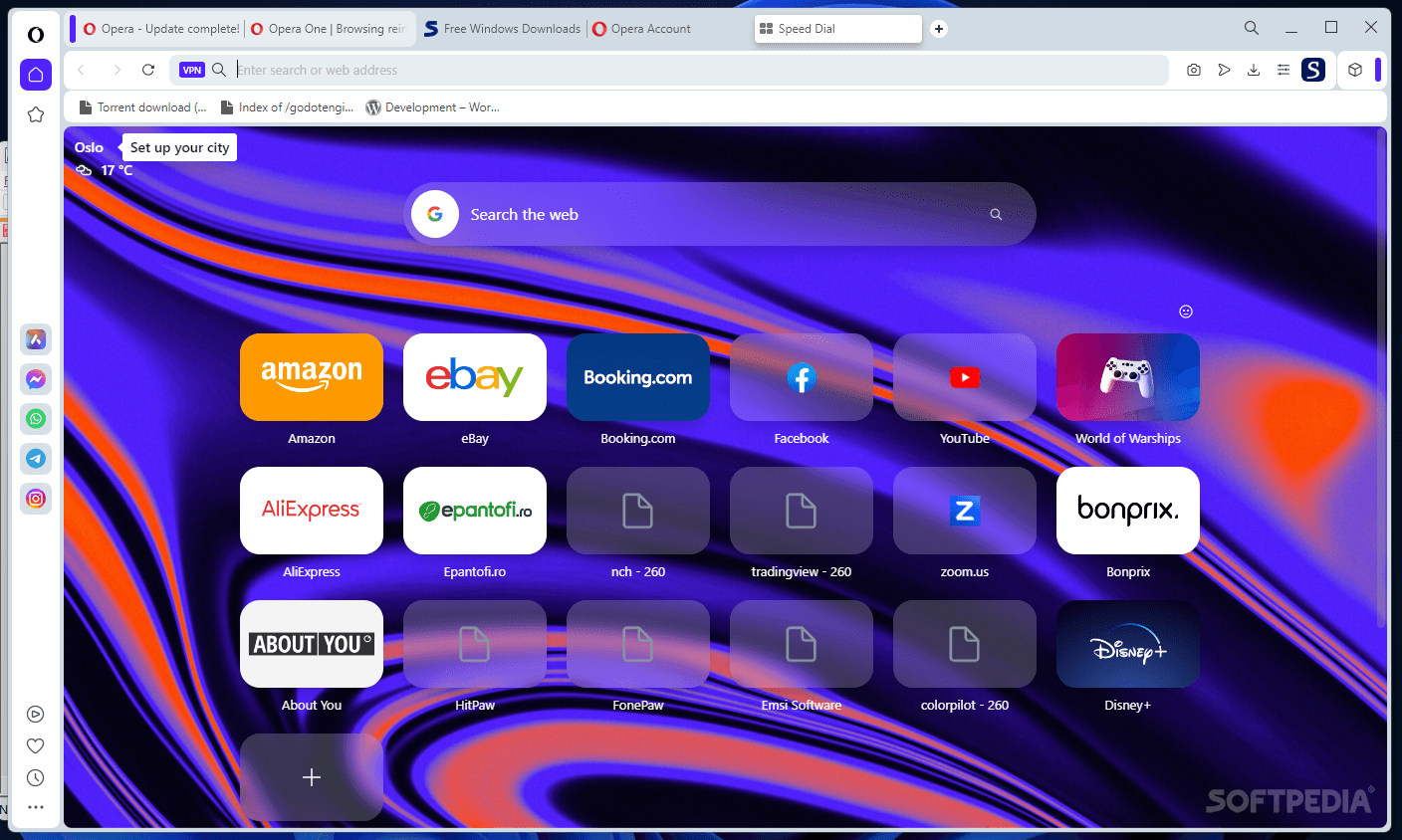 Opera Web Browser Screenshot 4