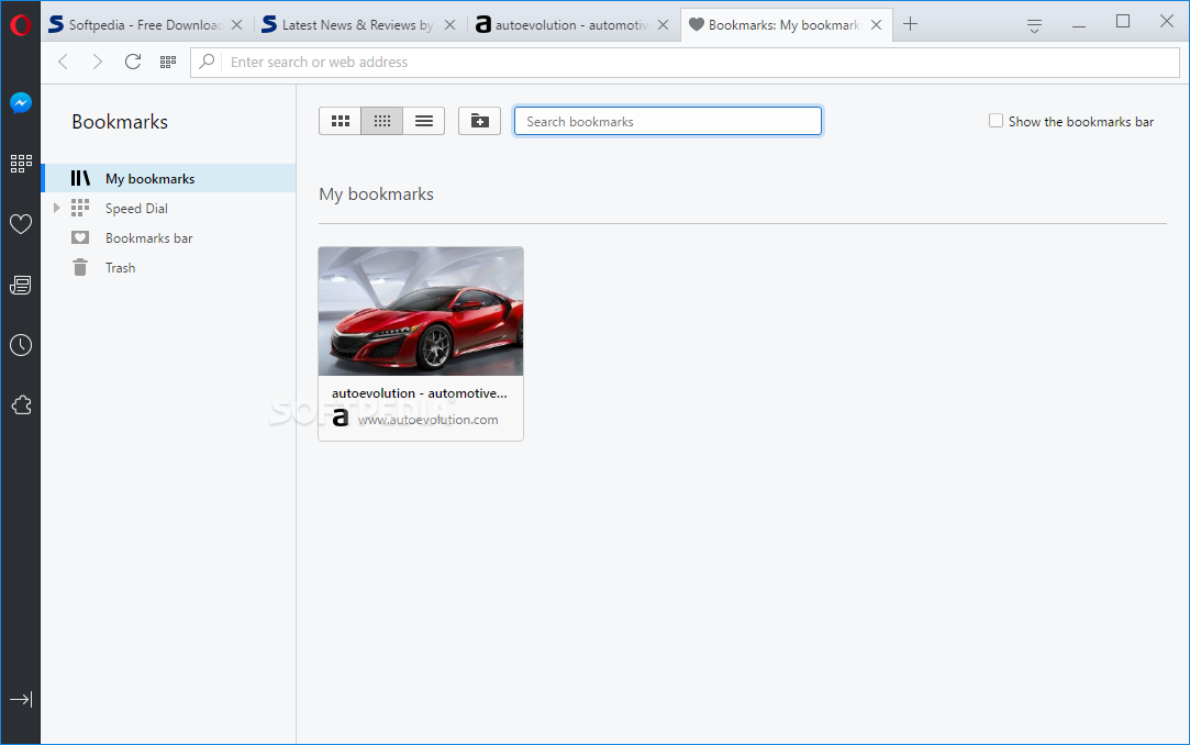 Opera Web Browser Screenshot 5