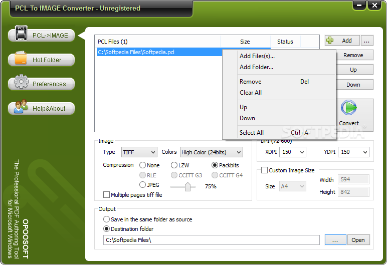 OpooSoft PCLͼת5.6_OpooSoft PCL To IMAGE Converter 5.6